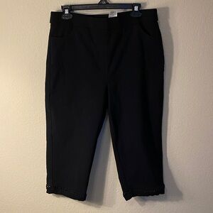 Alfred Dunner Black Pants